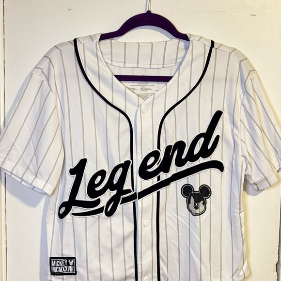 Disney Mickey Baseball Jersey - Picture 1 of 5
